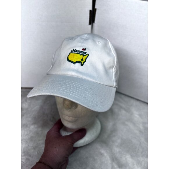 Masters Golf Tournament performance tech hybrid White Adjustable Cap hat - Picture 5 of 7